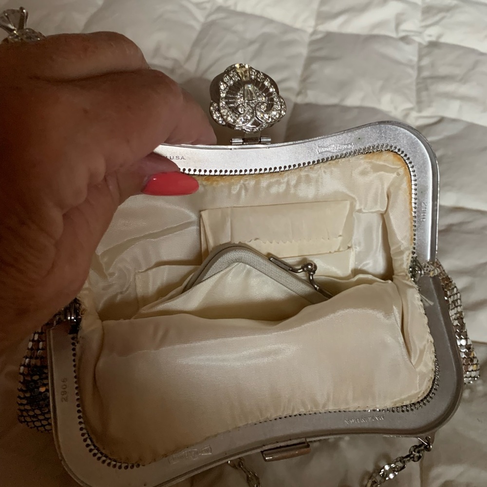 Vintage silver whiting & Davis mesh purse - Picture 4 of 8